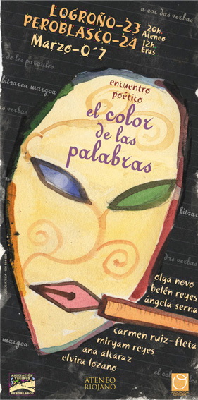 POESIA Y MUJER. EL COLOR DE LAS PALABRAS. Encuentro de jóvenes poetas. Peroblasco. LA RIOJA