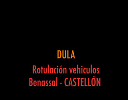 Rotulaci�n vehiculos. Benassal. Castell�n